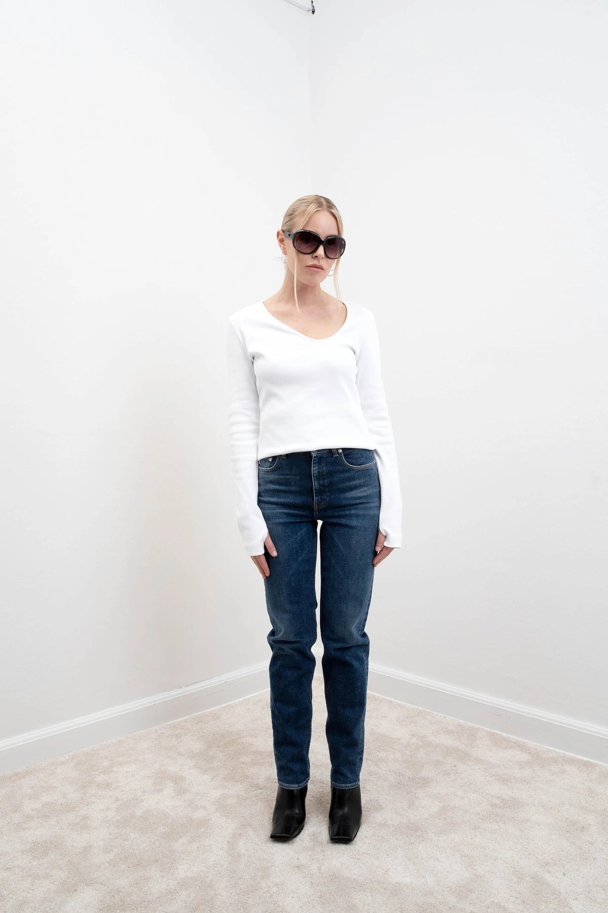 Jeans Straight - lounge blue 4