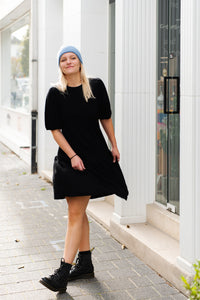 Saint Tropez Jurk PeggySz - zwart