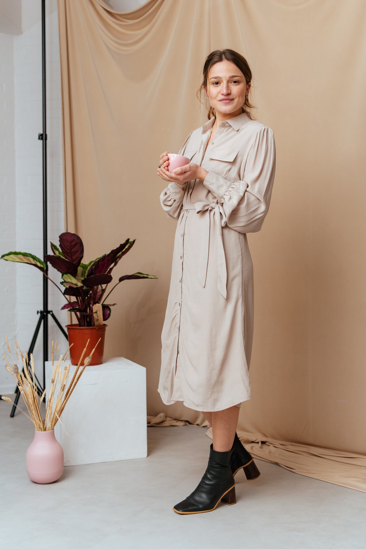 Jurk Vernor - beige