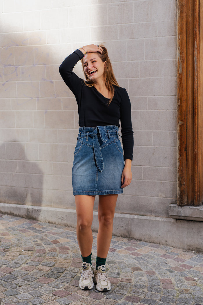 Catwalk Junkie Rok Boogie - donkerblauw