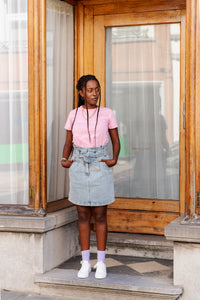 T-shirt Light Organic - flamingo pink