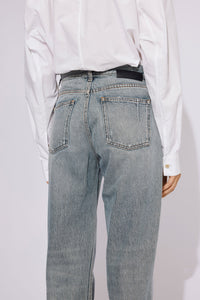 Won Hundred Jeans Pearl - afgewassen grijs (dirt blue)