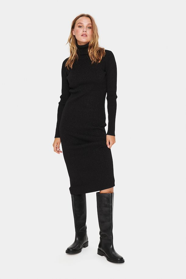 Saint Tropez Jurk Ramona - zwart