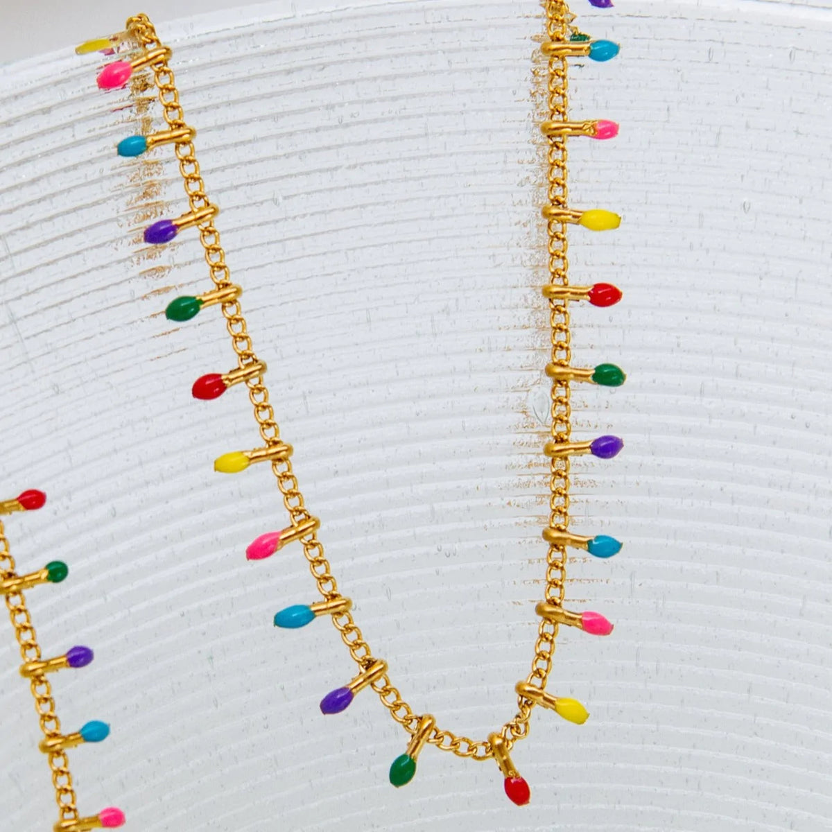Rooi Ketting True Colors - goud