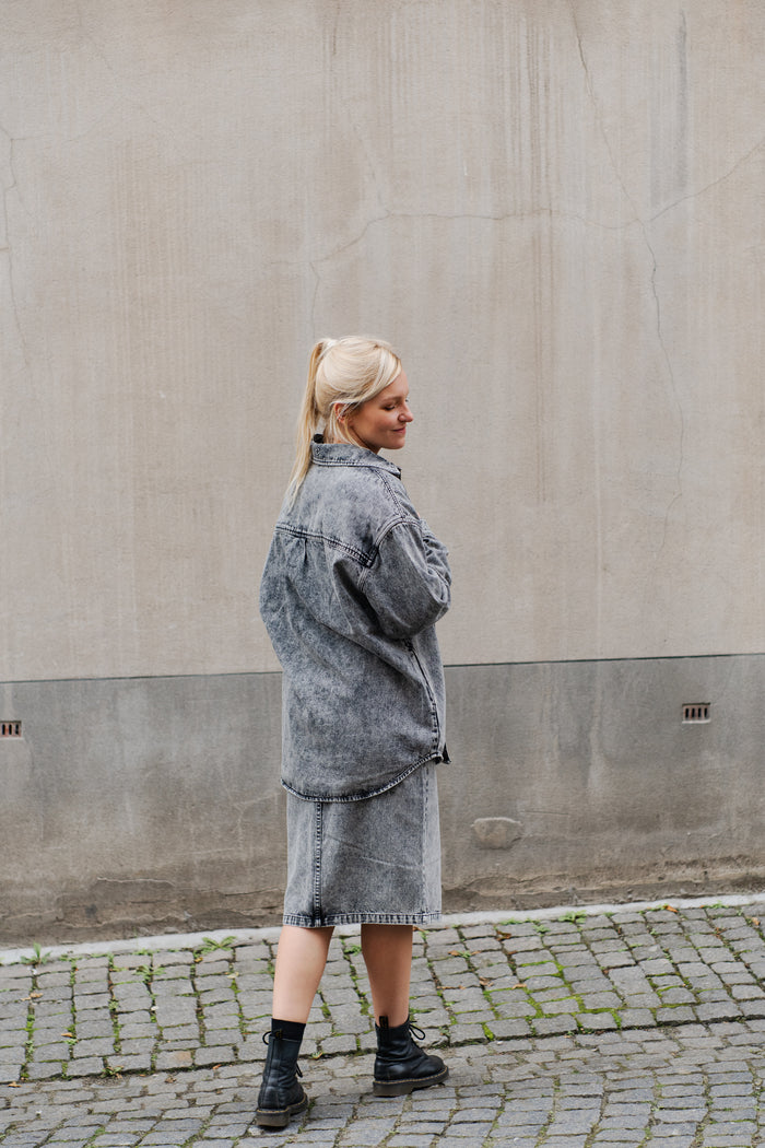 Catwalk Junkie Vest Biba - donkergrijs