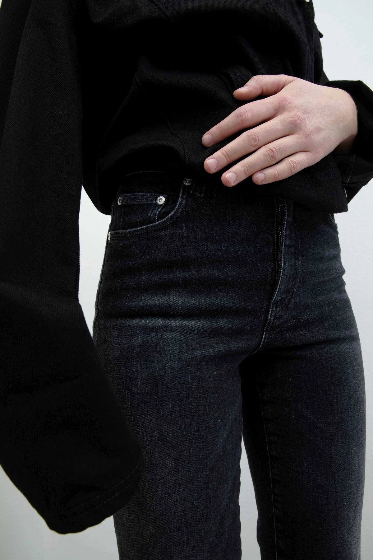 Jeans Straight Lounge - black 2