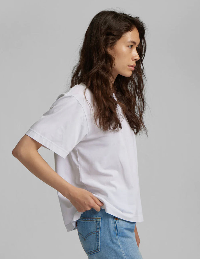 T-shirt Oversized Organic - optical white