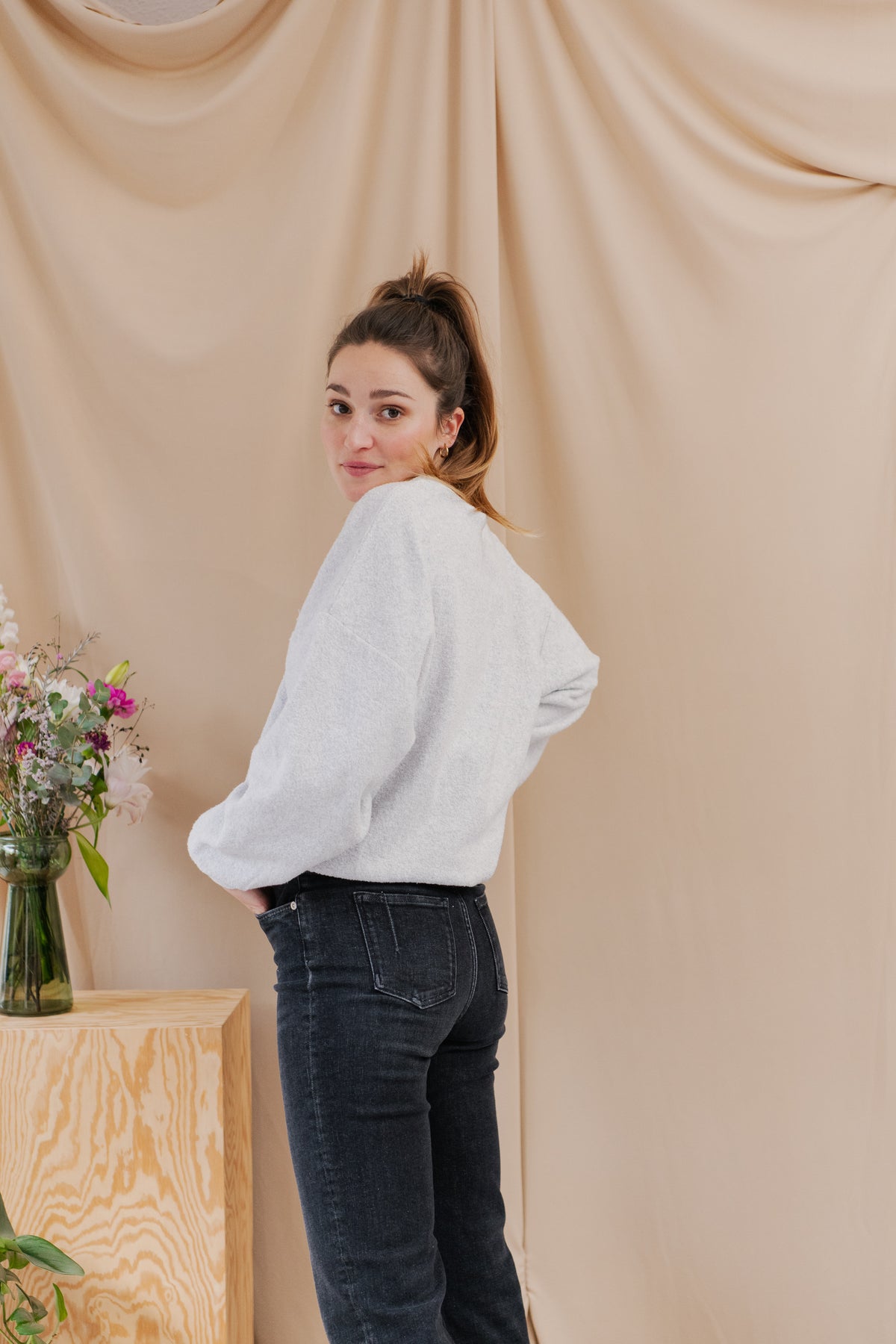 Jeans Straight Lounge - black 2