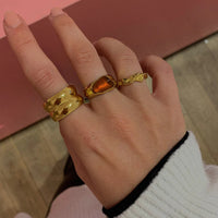 Ring Sunset - goud