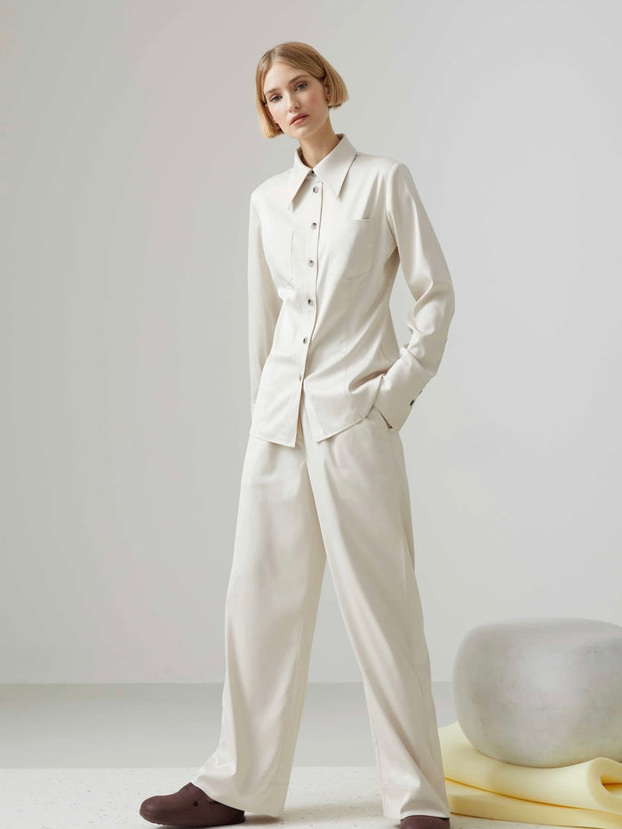 Catwalk Junkie Broek Camelia - ecru