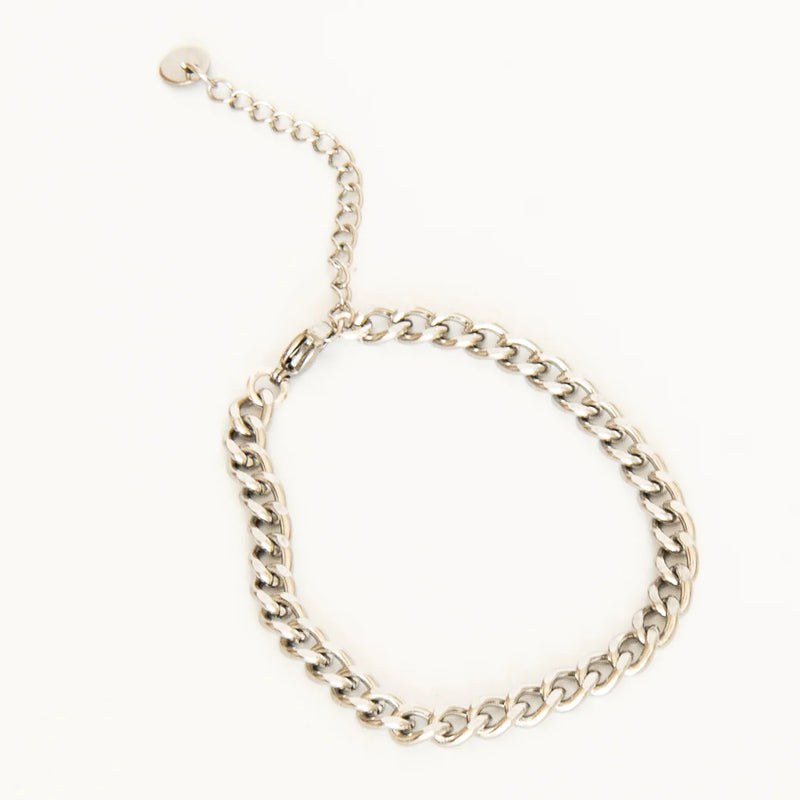 Rooi Armband Whoopsy Daisy - zilver