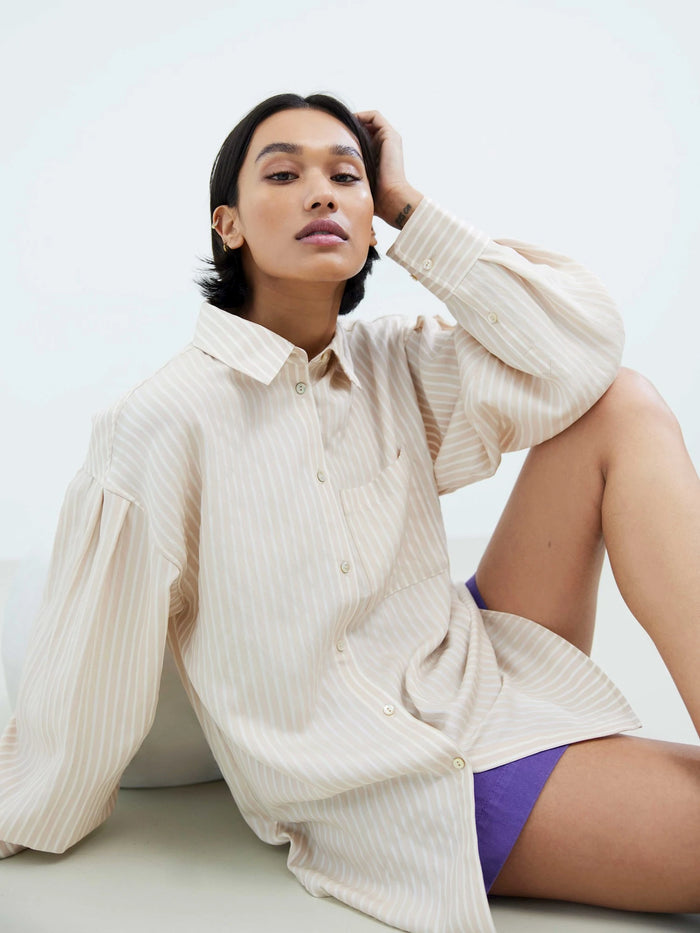 Catwalk Junkie Blouse Leonie - oatmeal