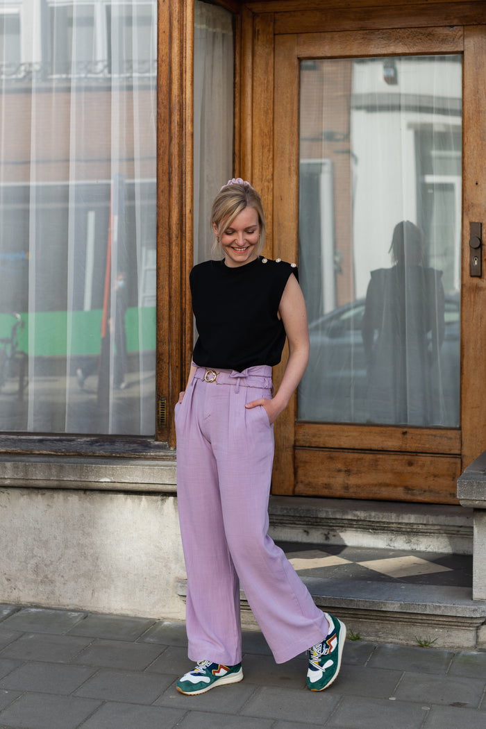 Cherry Paris Broek Kew - paars