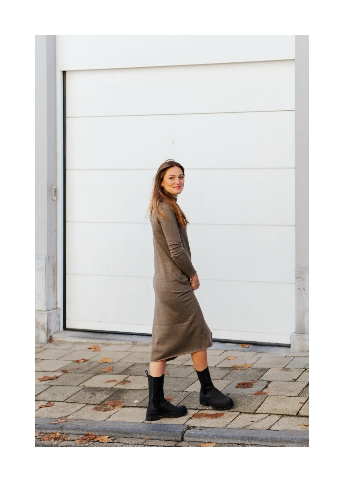 Catwalk Junkie Jurk Sara - bruin