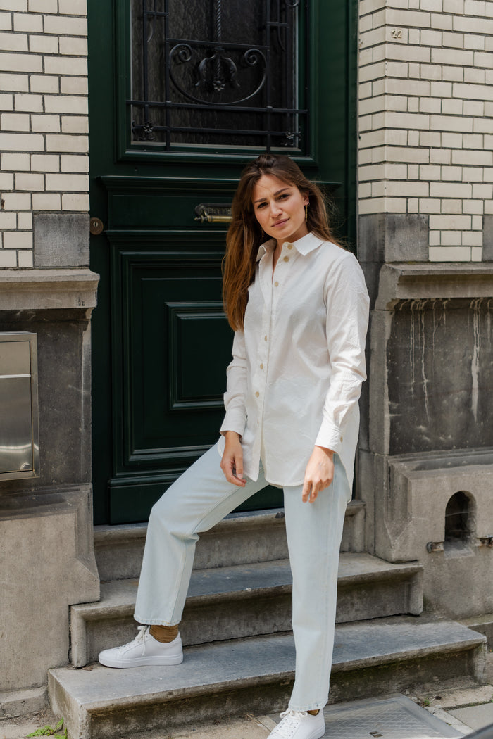 Won Hundred Blouse Isabel - gebroken wit
