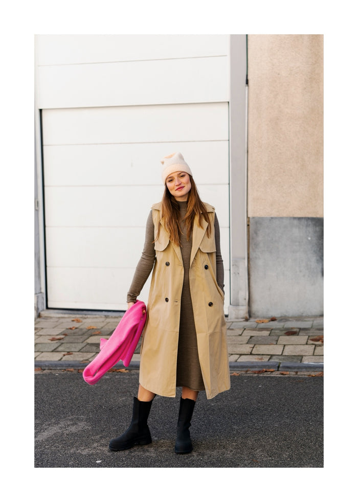 Catwalk Junkie Jurk Sara - bruin