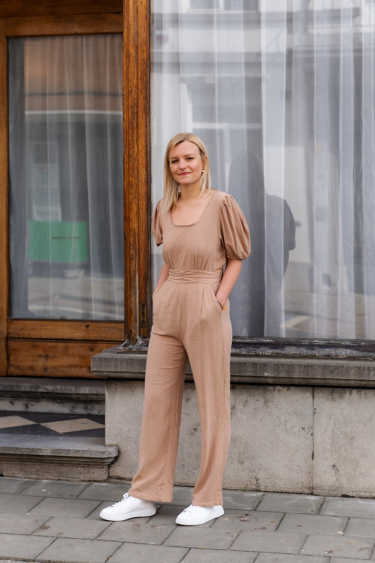 Jumpsuit Manvel - beige