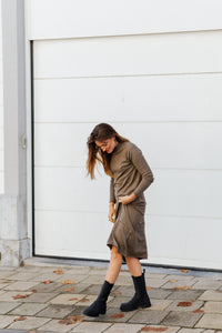 Catwalk Junkie Jurk Sara - bruin