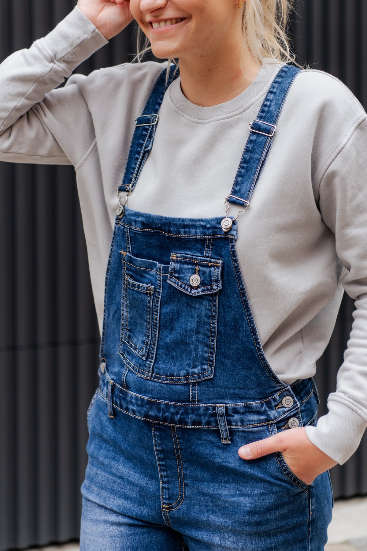 Sweater Classic Organic - kalksteengrijs (limestone)
