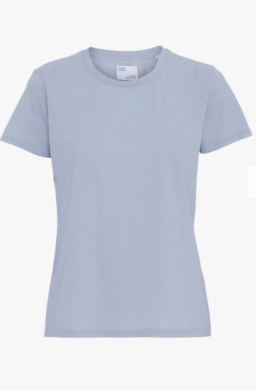 T-shirt Light Organic - poederblauw