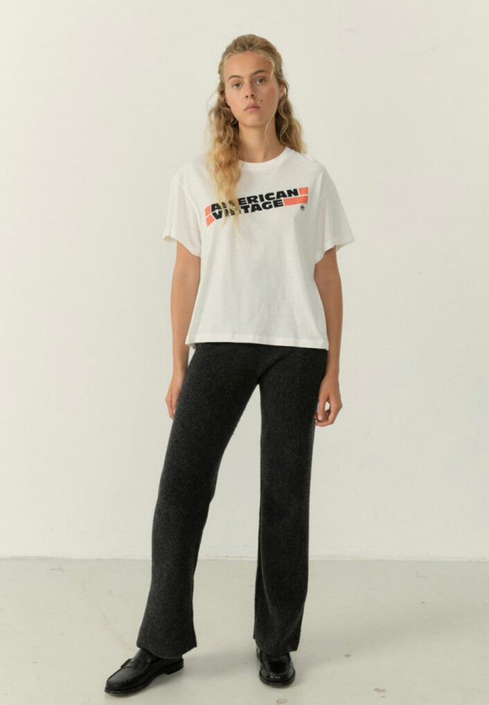 American Vintage T-shirt Aksun - wit